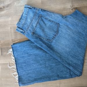 Uniqlo High Rise Wide Leg Jeans